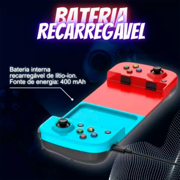 Controle Gamepad Bluetooth 5.0 P/ Celular Android Ios Bsp-d3 - Image 5